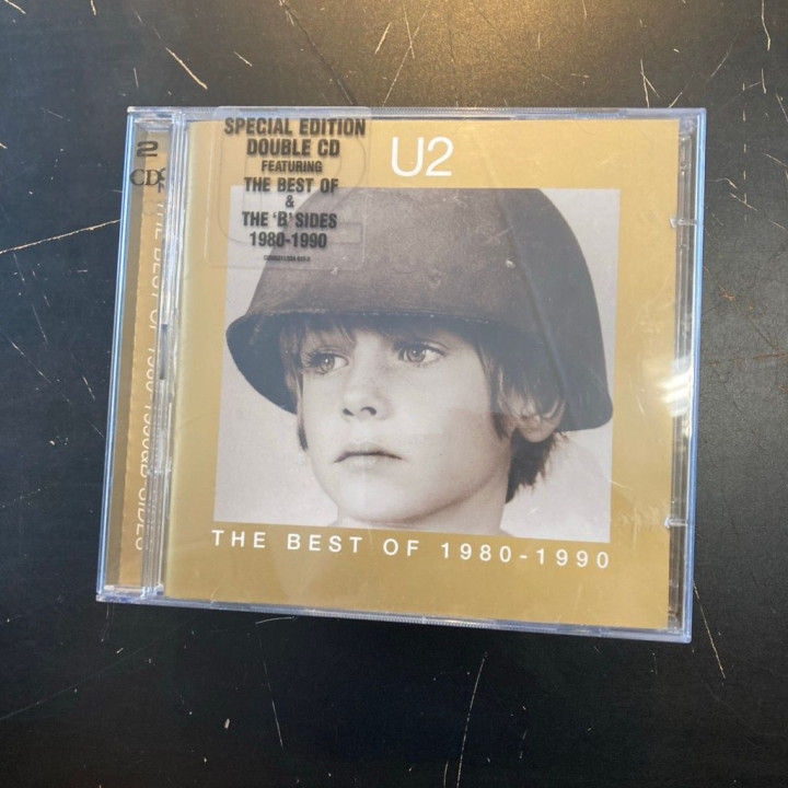 U2 - The Best Of 1980-1990 (special edition) 2CD (VG/M-) -pop rock-